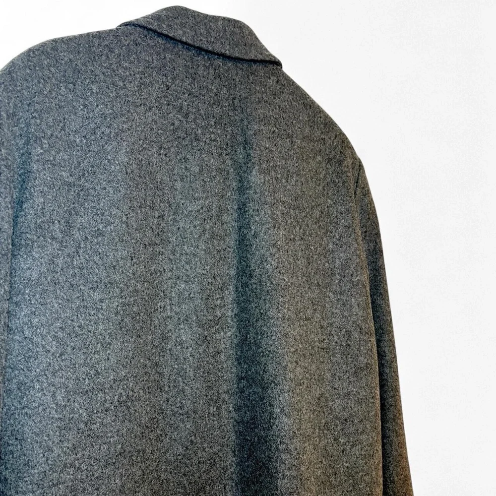 Vintage Hunt Club grey merino/lamb’s wool coat - Picture 8 of 8